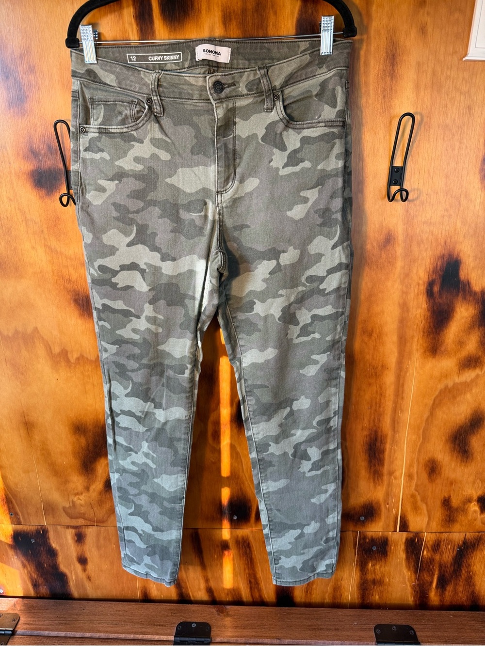 Sonoma Green Camo Skinny Jeans - Women